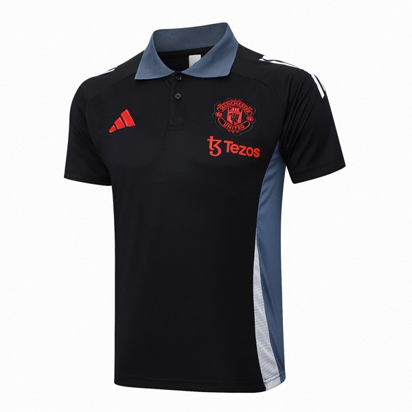 Polo Manchester United 24/25 Nero Grigio 2